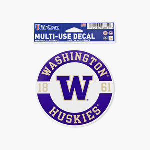 Washington Huskies Established 1861 Decal