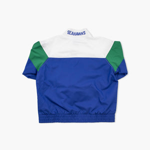 Seattle Seahawks Throwback Women's Windbreaker Jacket