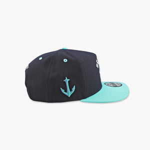 Seattle Kraken Arched Classic A-Frame Snapback