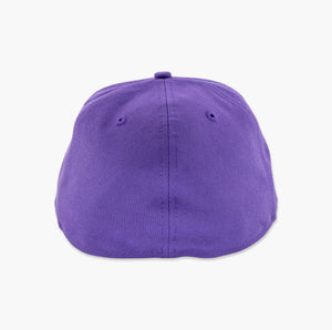 Washington Huskies White Vintage Script Fitted Hat