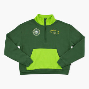 Seattle Storm Green Voltage Women's 1/4-Zip
