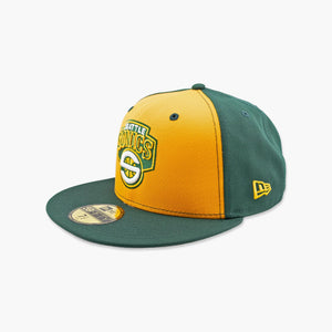 Seattle SuperSonics Golden Panel "S" Logo Fitted Hat