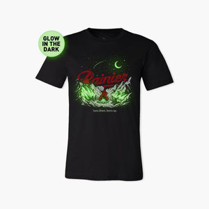 Rainier Beer Black Campfi-R T-Shirt