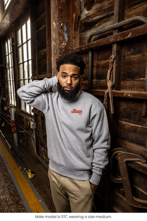The Gameday Gray Crewneck, Big Dumper Collection