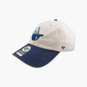 Seattle Mariners Single Swirl Ice Cream Clean Up Adjustable Hat