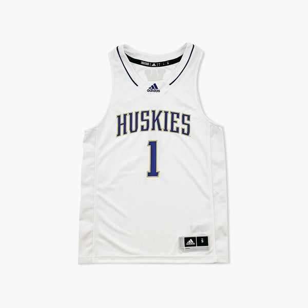 Washington Huskies White Basketball Jersey