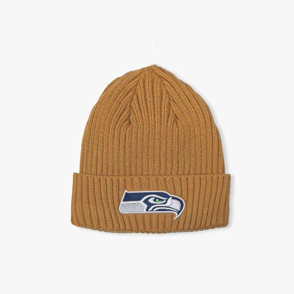 Seattle Seahawks Tan Core Classic Beanie
