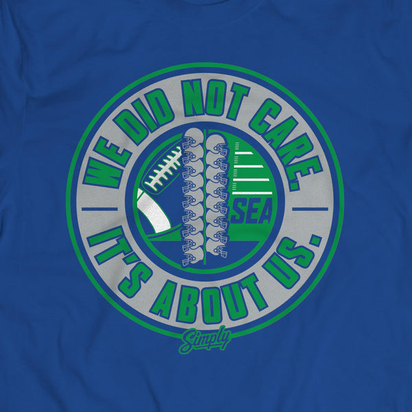 Royal We Did Not Care Badge T-Shirt