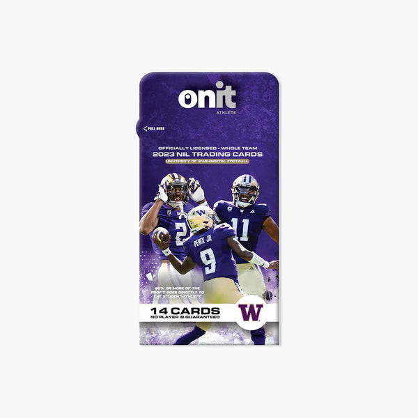 Washington Huskies NIL Officially Licensed Trading Cards