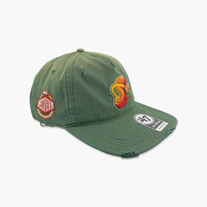 Seattle SuperSonics Vintage Worn Orbit Hitch Snapback