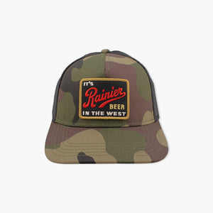 Rainier Beer Camo Valin Trucker Hat