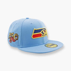 Seattle Seahawks Sky Blue Americana 250 Fitted Hat