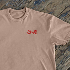 The Gameday Tan T-Shirt, Big Dumper Collection