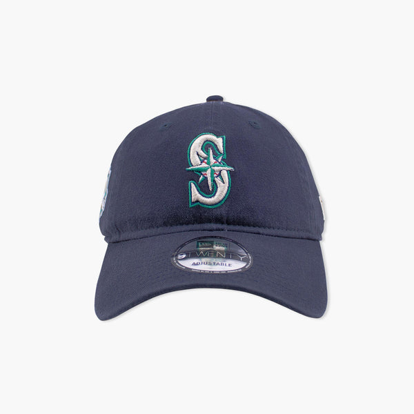 Seattle Mariners 50th Anniversary Patch Navy Adjustable Hat
