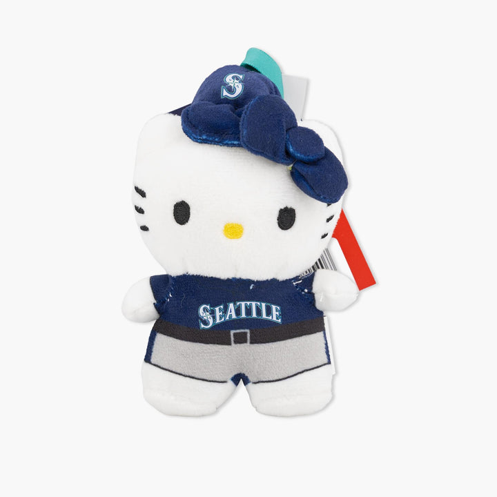 Seattle Mariners Hello Kitty 3" Plush Keychain - Navy