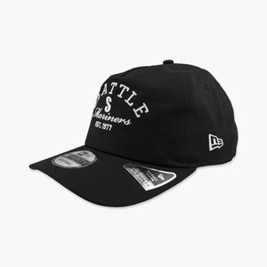 Seattle Mariners Steelheads Black Stacked Golfer Snapback