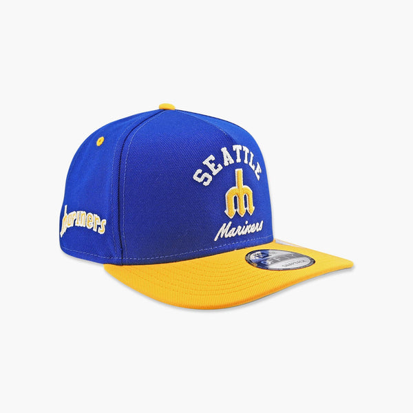 Seattle Mariners Royal Dugout Classic A-Frame Snapback