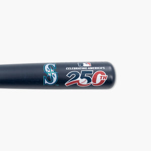 Seattle Mariners Navy MLB 250th Anniversary Mini Bat