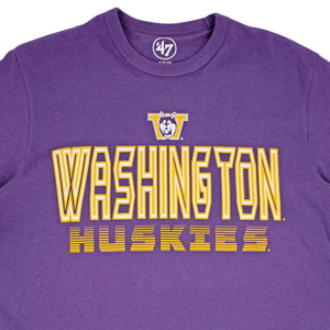 Washington Huskies Byline Regent Purple Franklin T-Shirt