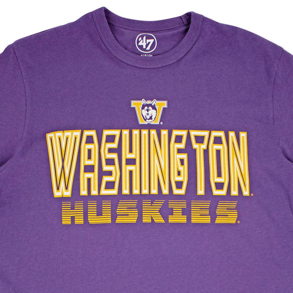 Washington Huskies Byline Regent Purple Franklin T-Shirt