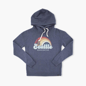 Seattle End of Women's Denim Hoodie