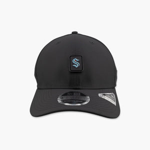 Seattle Kraken Black Micro Badge Snapback