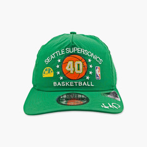 Seattle SuperSonics Shawn Kemp Green Unstructured Snapback