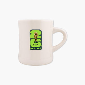 FIFA World Cup Seattle City Poster 12oz Diner Mug