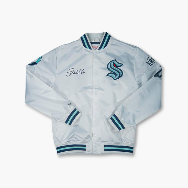 Seattle Kraken Ice Breaker Satin Jacket