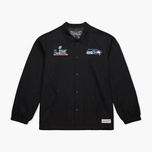 Seattle Seahawks Super Bowl LX Champions Celebration Coaches Jacket