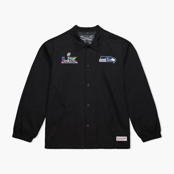 Seattle Seahawks Super Bowl LX Champions Celebration Coaches Jacket