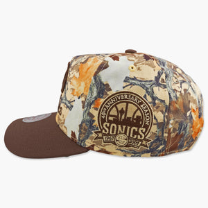 Seattle SuperSonics Camo Leaf Pro Snapback