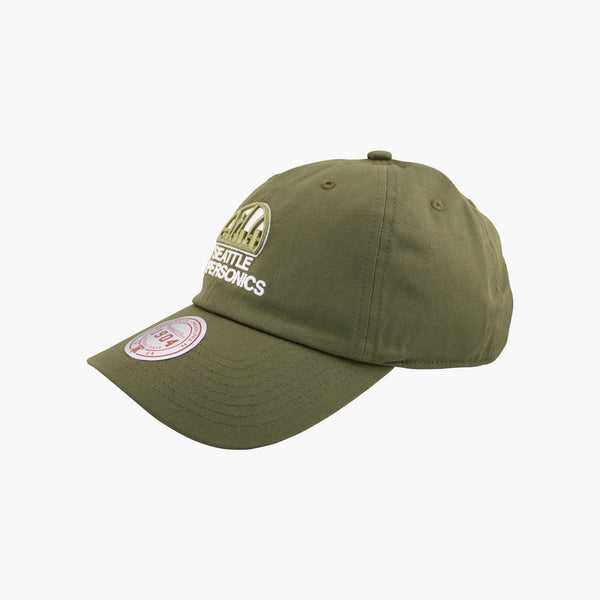 Seattle SuperSonics Olive Tonal Adjustable Hat