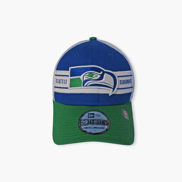 Seattle Seahawks Team Band FlexFit Hat