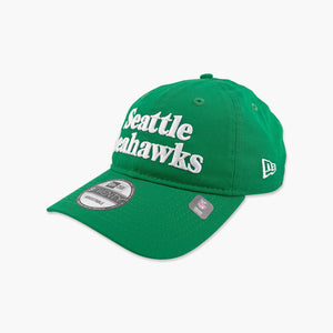 Seattle Seahawks Chuck Knox Super Bowl LX Champions 1980's Green Adjustable Hat