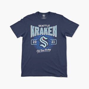Seattle Kraken Navy Break Shot T-Shirt