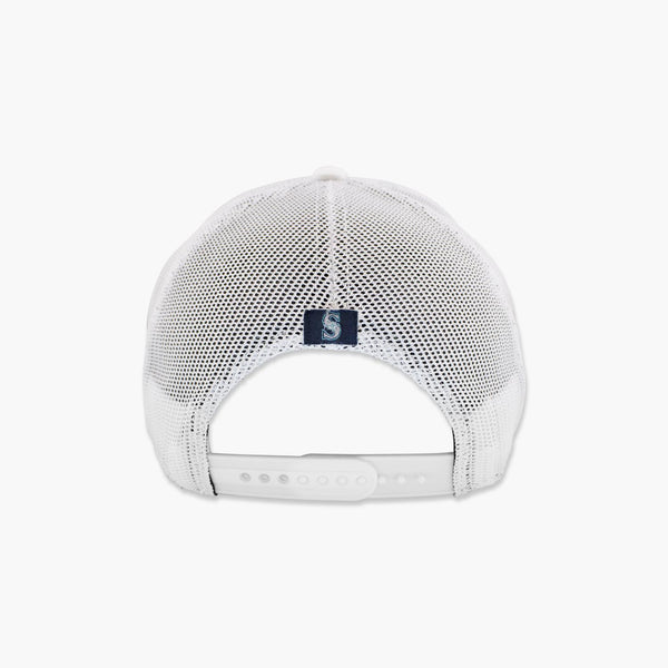 Seattle Mariners White Garner Rope Trucker Hat