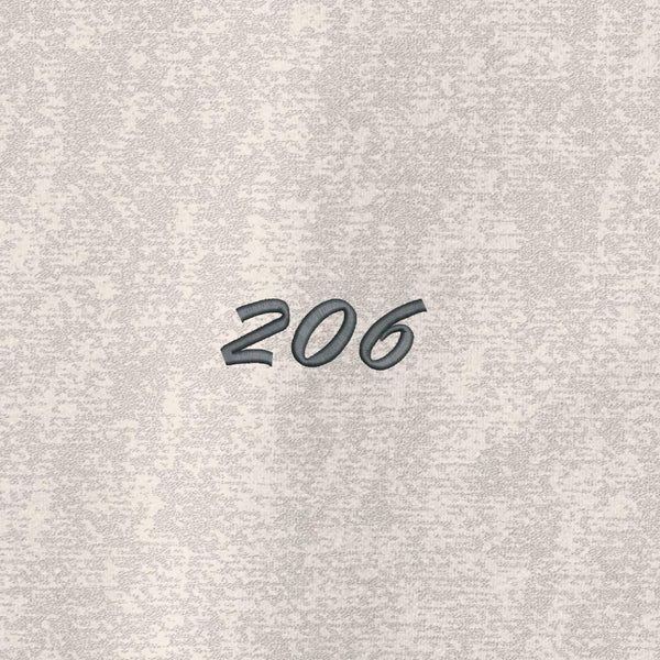 206 Oatmeal Hometown Embroidered Crewneck