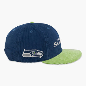 Seattle Seahawks Two-Tone Corduroy Snapback