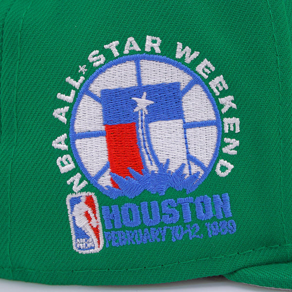 Seattle SuperSonics New Era 1989 All-Star Game Green Snapback