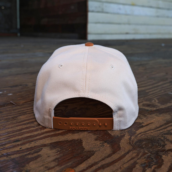 The Big Dumper Gameday Two Tone Cream/Tan Hat, Big Dumper Collection