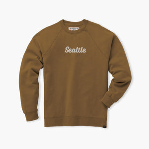 Seattle Tobacco Hometown Embroidered Crewneck