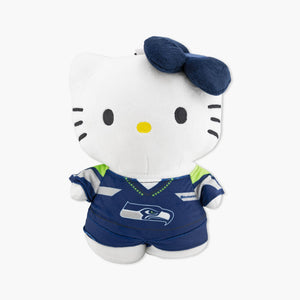 Seattle Seahawks Hello Kitty 10" Plush