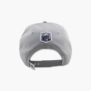 Seattle Seahawks Grey 12 As One Split Panel Snapback