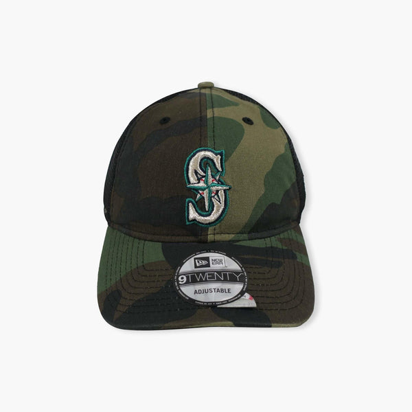 Seattle Mariners Camo Trucker Hat
