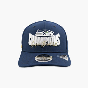 Seattle Seahawks Navy Super Bowl LX Champions Lombardi Lock Snapback