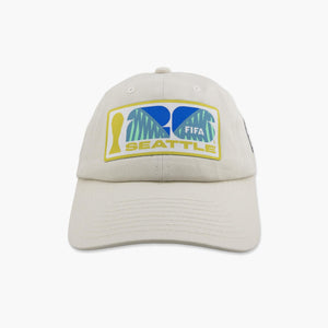 FIFA World Cup Host City Cream Seattle Adjustable Hat