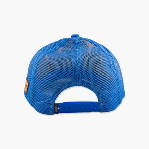 Wild Child Gold/Cobalt Seattle Youth Trucker Hat