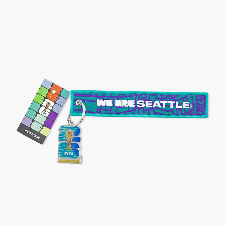 2026 World Cup Seattle Host City Keychain