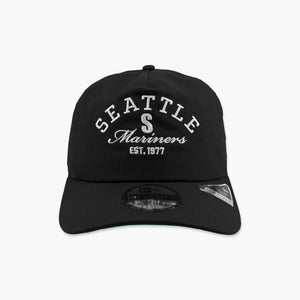 Seattle Mariners Steelheads Black Stacked Golfer Snapback